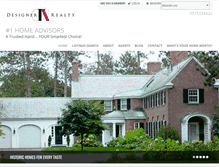 Tablet Screenshot of designerrealty.com